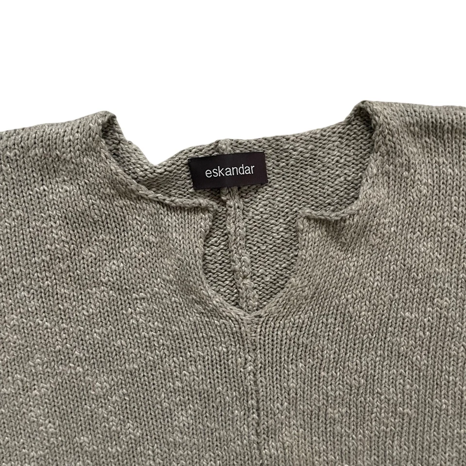 Eskandar Негабаритный Трикотажный Верх Ручной Ткацкий Станок В Шотландии - Изображение 2 из 4