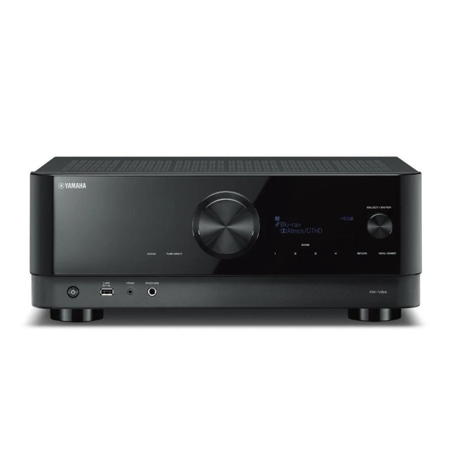 Yamaha RX-V6A 7.1ch Channel AV Receiver Black 120Hz High Slew Rate Amplifier - Image 2 of 4