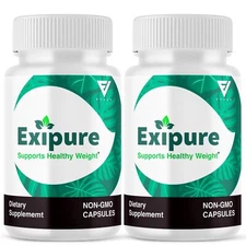 (2 Pack) Exipure Official Weight Loss Supplement Pills, Exi Pure (120 Capsules)