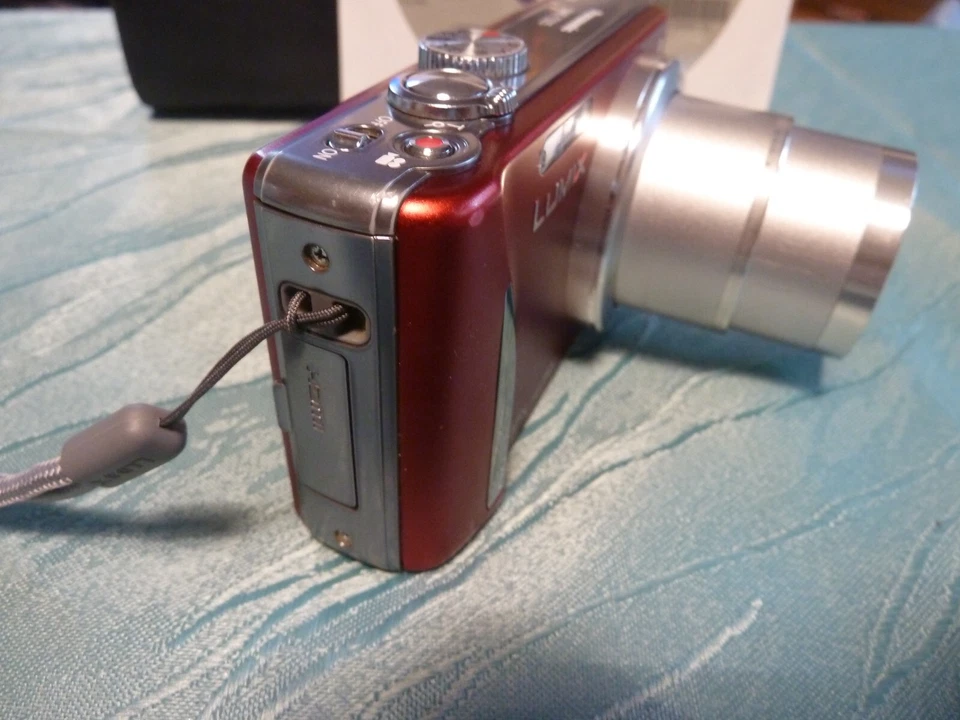 Digitalkamera ► Panasonic LUMIX DMC-TZ25 12,1 MP - Rot | Leica Objektiv  Top Ovp, Foto 4 von 5