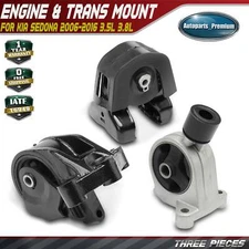 3x Auto Trans Engine Motor & Transmission Mount for Hyundai Entourage Kia Sedona