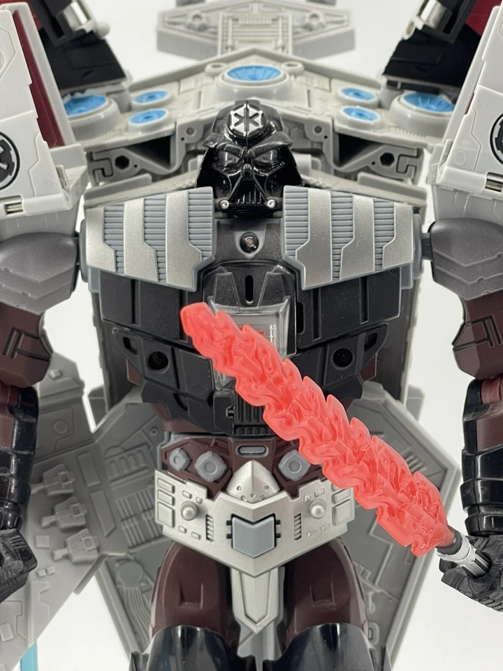 Transformers Star Wars Darth Vader Star Destroyer Anakin Jedi Cruiser 4-IN-1 - Image 3 of 4