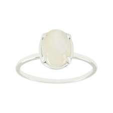 925 Sterling Silver with Mother of Pearl Ring 6;7;8;9;