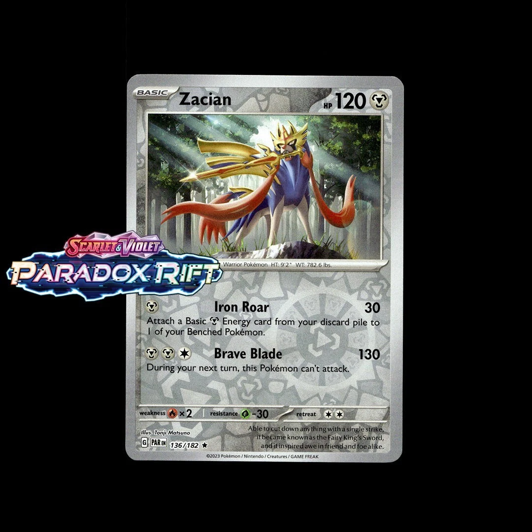 Zacian Pokmon TCG Cards for sale | eBay