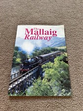 The Mallaig Railway colour illustrations steam railway book 1980s Northern books