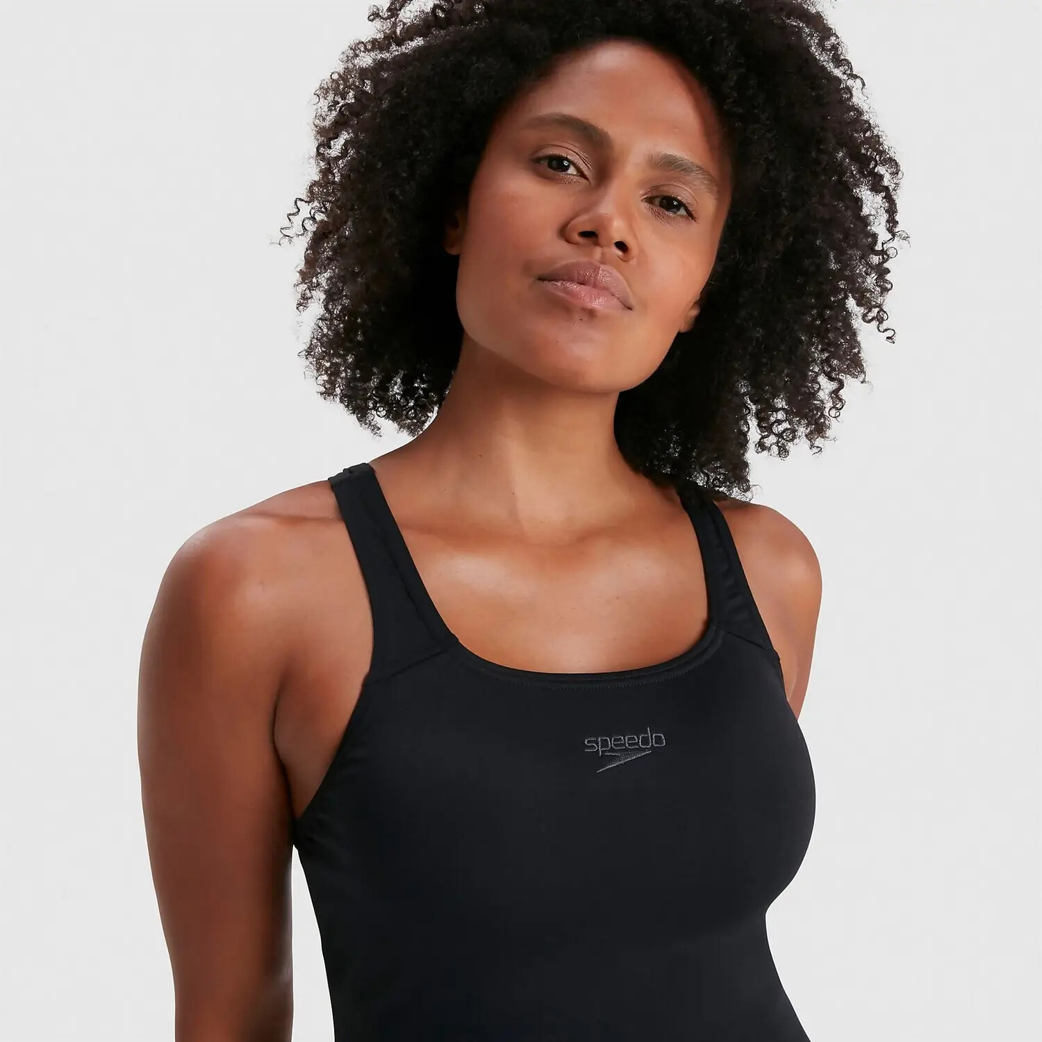 Speedo Women's Eco Endurance+ Legsuit Swimsuit Swimming Costume Black