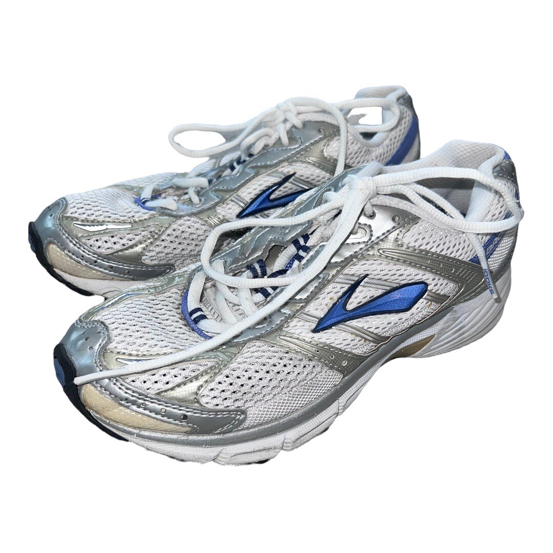 BROOKS DRB Accel Switch Womens Road Running Shoe Gray Blue White Size 7