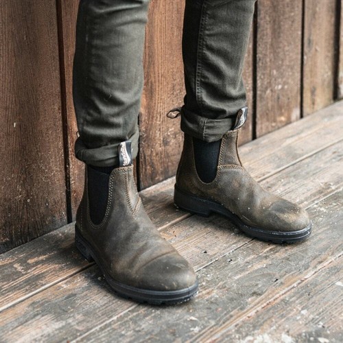 Blundstone Suede Chelsea Boot Men's 