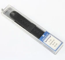Kreisler SportStrap Black Rubber Watch Band NOS K-32 - 19mm BV251