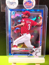 2021 BOWMAN CHROME SAPPHIRE HUNTER GREEN PROSPECT CINCINNATI REDS #BCP-127