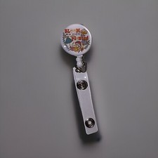Retractable Badge ID Reel Holder For Work Healthcare Nurse CNA Inspirational