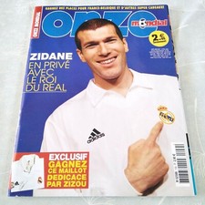 magazine vintage FOOTBALL – ONZE MONDIAL - # 159 – avril 2002 – Zidane