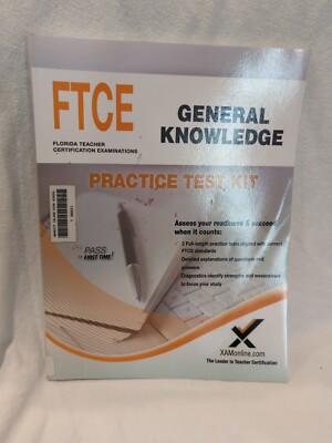 FTCE General Knowledge Practice Test Kit by Wynne, Sharon A ...