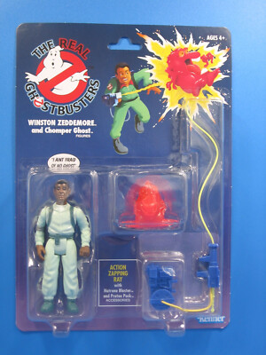 Winston Zeddemore 5'' Action Figure 2020 Real Ghostbusters Chomper Ghost Retro