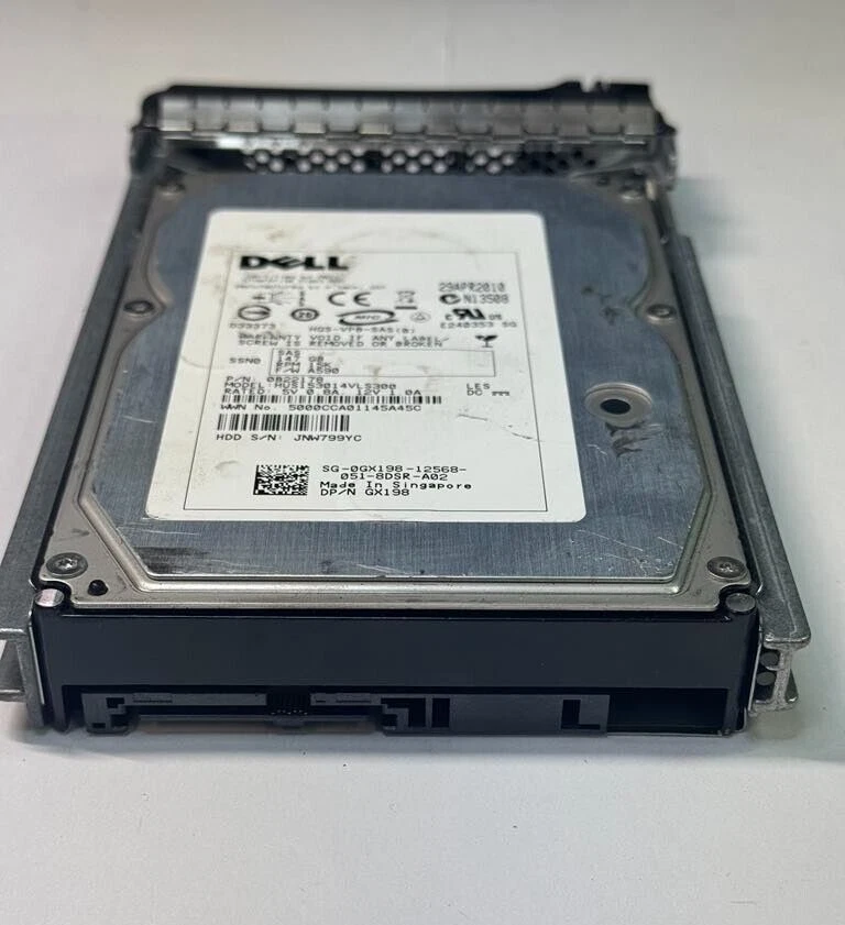 Dell GX198 HUS153014VLS300 147GB 15K RPM 16MB Cache 3Gb/s SAS HDD 3.5" - Image 2 of 4