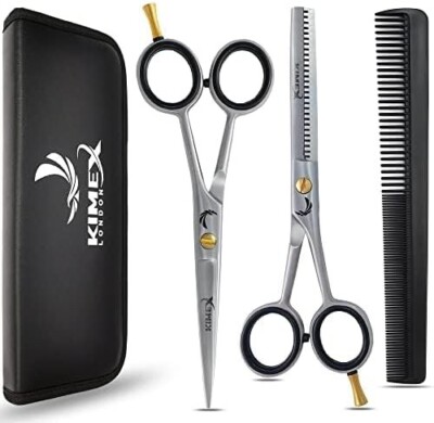 Profi Friseur Haarschneide Ausdünnung Schere Schere Set Friseursalon
