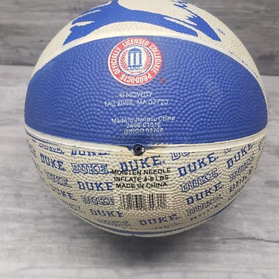 Vintage Official NCAA Duke Blue Devils Mini Basketball Rhode