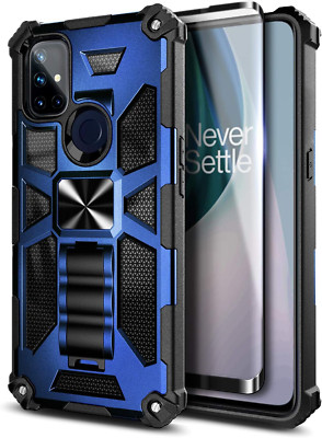 OnePlus Nord N10 5G Case Shock-Absorption Flexible TPU Rubber Protective Blue