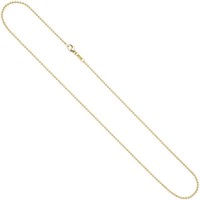 1,5Mm Kugelkette Kette Halskette Halsschmuck 585 Gold Gelbgold 45Cm Goldkette