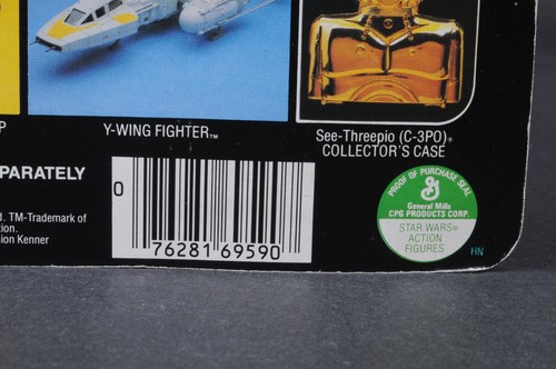1983 Kenner Star Wars ROTJ 65 Back B Bib Fortuna Coin Offer Sealed MOC - Picture 11 of 11