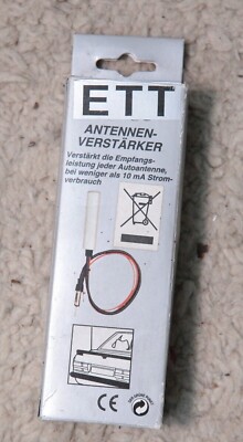 Antennenverstärker für Autoradio von ETT 2006 = neu