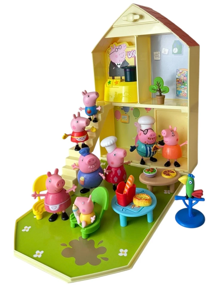 🎯Juego de cocina Peppa Pig: Chef Granny & Grandpa, Chloe, Baby Alexander, Core 4 Foto 4 de 4