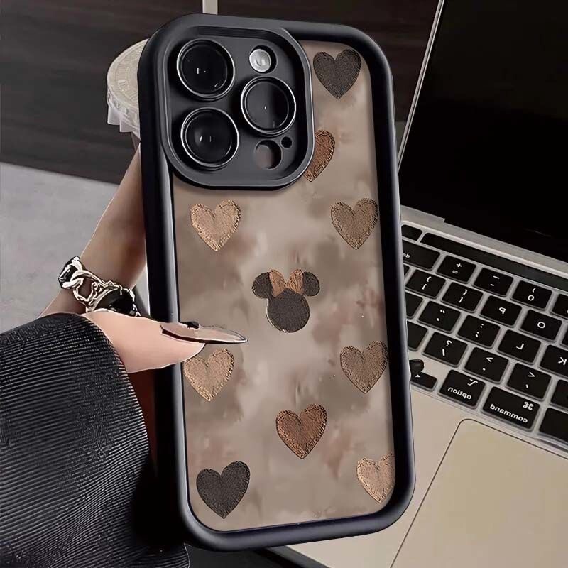 Case For iPhone 16 Pro Max 15 14 13 12 11 X XR XS Cute Love