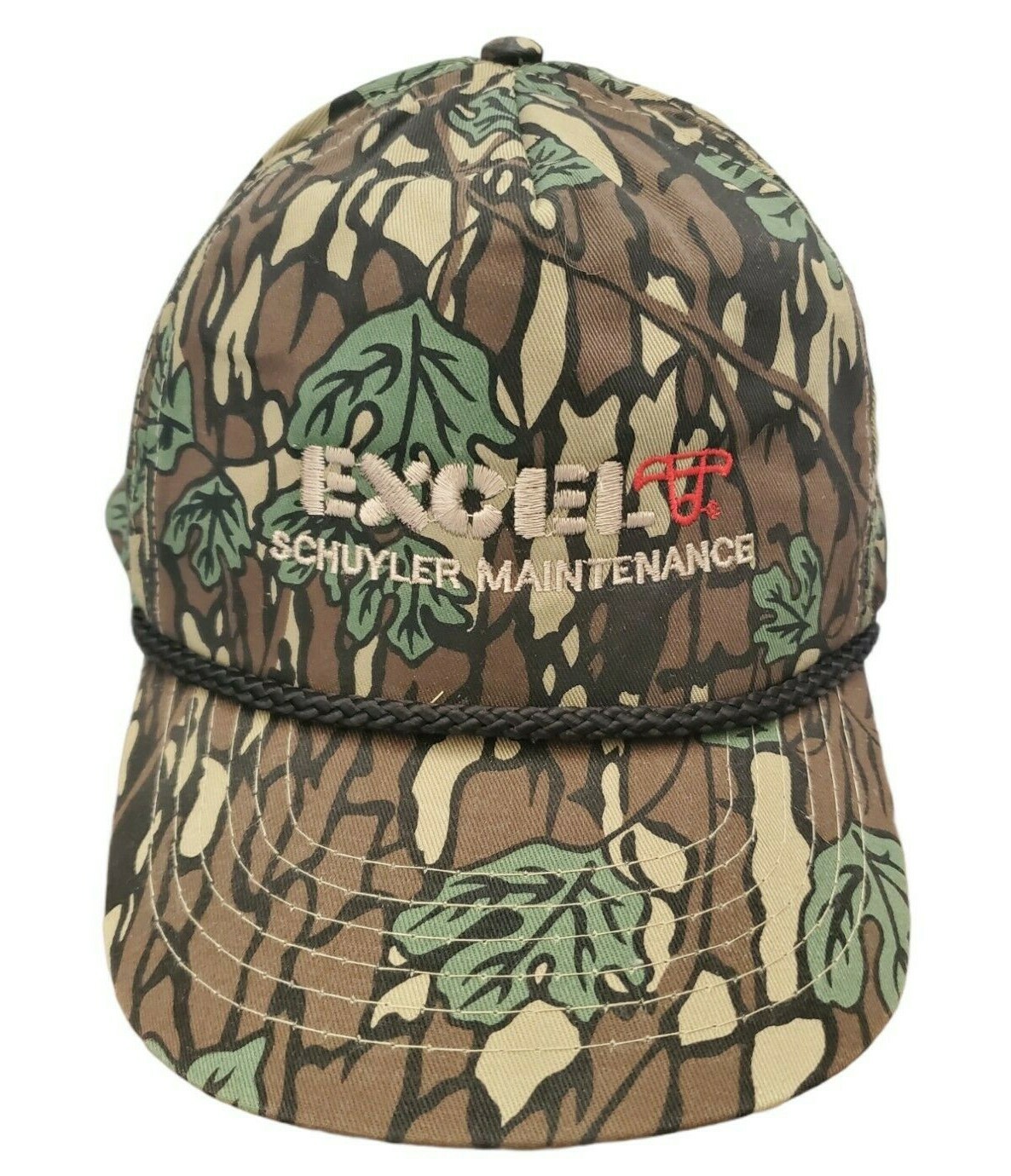 EXCEL Schuyler Maintenance Strapback Hat Camo Adj… - image 2