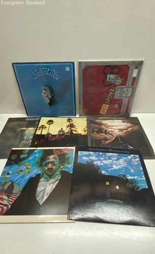 VTG Eagles, Joe Walsh, Jackson Browne Vinyl LP Lot UNTESTED