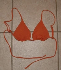 Rusty Brown Sz 6 Beach Pool Removable Pads Triangle Bikini Top ZAFUL