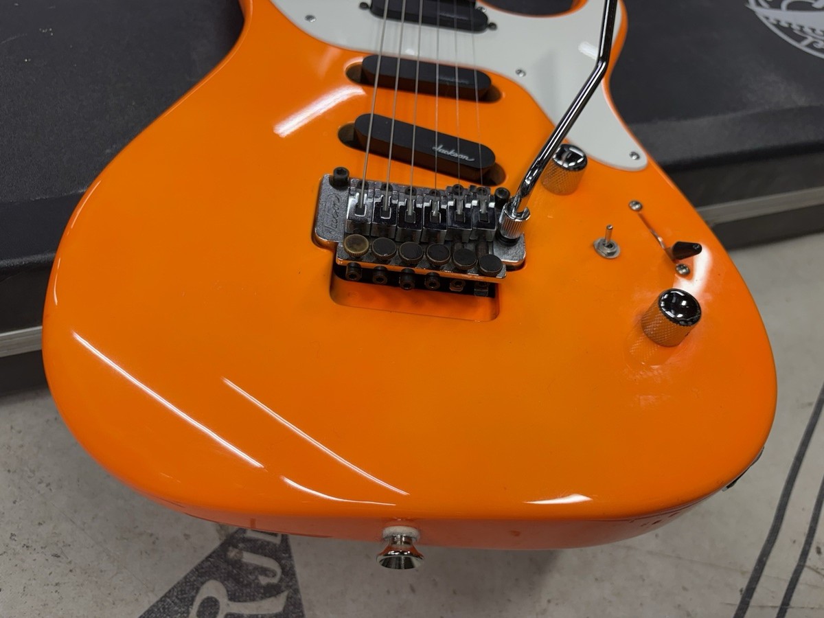 1988 Charvel Japan Spectrum Electric Guitar Neon Orange w/ Case | eBay