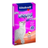 Vitakraft Katzensnack Cat Liquid Snack Ente 90G - Leckerli Katze Katzencreme
