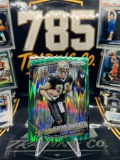 2025 Panini Prizm Green Flash Prizm Jeremy Shockey #200 New Orleans Saints NFL