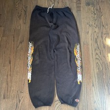 Vintage 90s Harley Davidson Eagle And Flame Sweatpants Sz XL