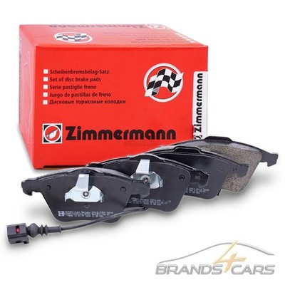 ZIMMERMANN BREMSBELÄGE SATZ VORNE FÜR AUDI A3 8P TT 8J SEAT LEON 1P VW GOLF 6
