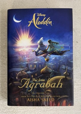 *NEW* Aladdin: Far from Agrabah - Aisha Saeed (2019 HC Book w/DJ) 1st /1st