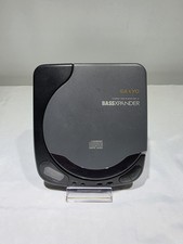 SANYO Compact Disc Player CDP-41 Portable BASSXPANDER- Tested  Working