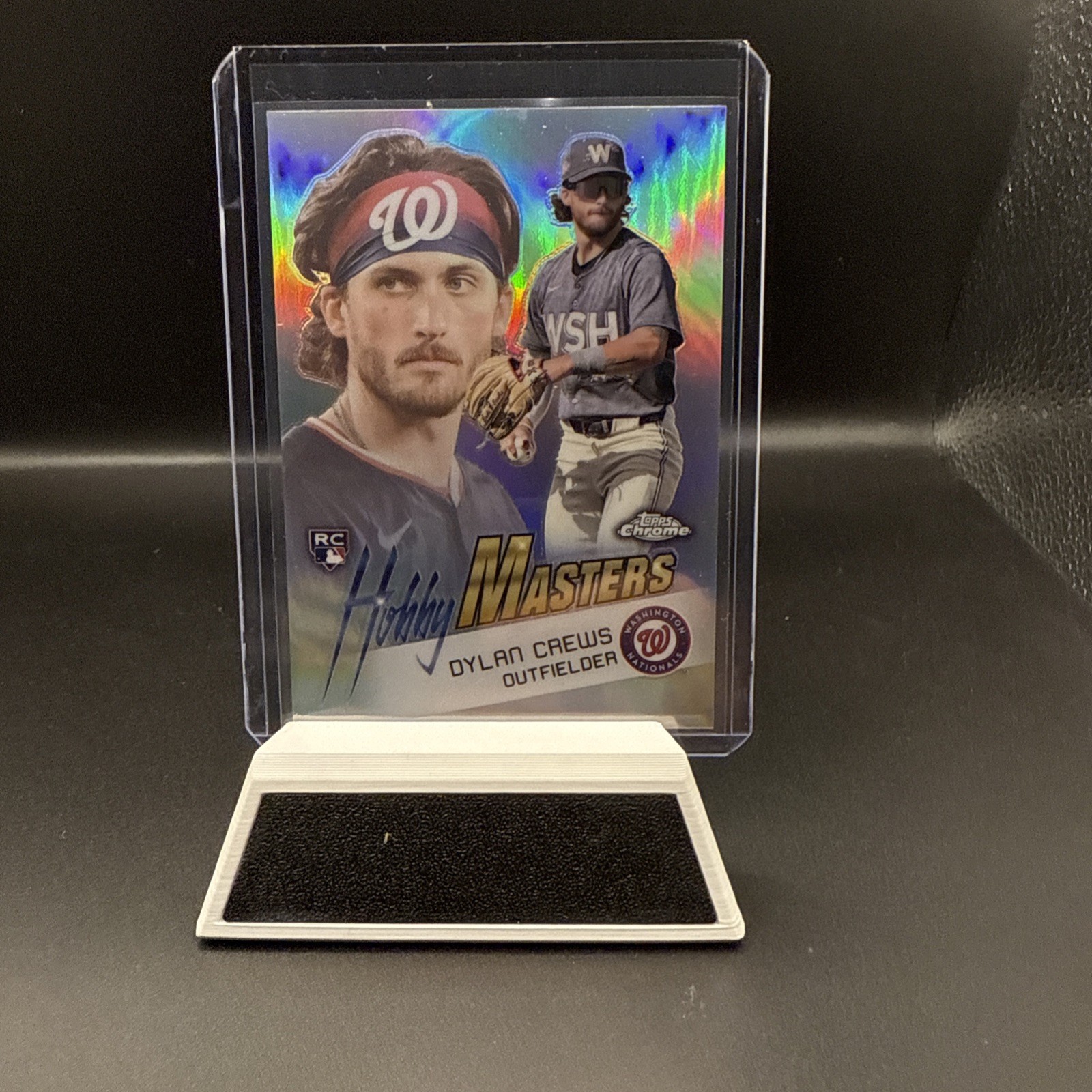 2025 Topps Chrome Dylan Crews Hobby Masters RC Rookie #HM-17 Nationals