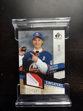 2025-26 SP Game Used Rookie 3 Colour Sweaters 49/49 Matthew Schaefer #RS-MS