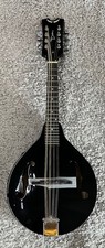 Dean TNAE CBK Acoustic Electric A-Style Tennessee Mandolin in Classic Black