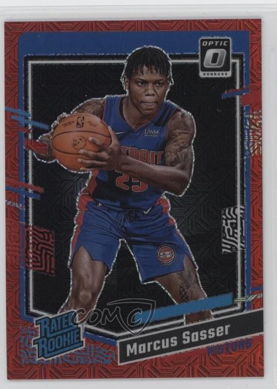 2023-24 Panini Donruss Optic Rated Choice Red Prizm /88 Marcus Sasser Rookie RC