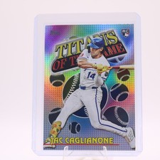 2026 Topps Series 1 Titans Of The Game JAC CAGLIANONE 01
