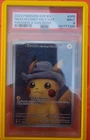2023 Pokemon Promo x Van Gogh Pikachu with Grey Felt Hat #085 PSA 9
