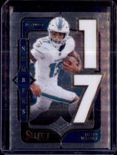 2024 Panini Select #21 Jaylen Waddle Select Numbers