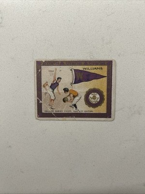 1910 Murad T51 Williams College First Basketball Card Ever Made! History!    