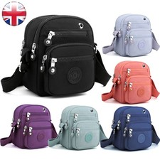 Women Ladies Messenger Shoulder Bag Multi Pocket Cross Body Bags Travel Handbag