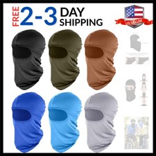 6 Pcs Ski Mask Full Face Cover Balaclava Summer Face Covering Ice Silk UV Pro...