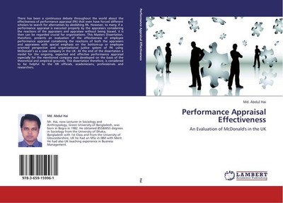 Performance Appraisal Effectiveness Md. Abdul Hai