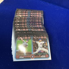 Jake Wong & Porter Hodge 19 card lot - Chrome Topps Rookies 