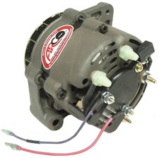 ARCO 60050 Marine Premium Replacement Alternator w/Single Groove Pulley 12V, 55A